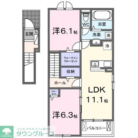 グラン フェリシアIの物件間取画像